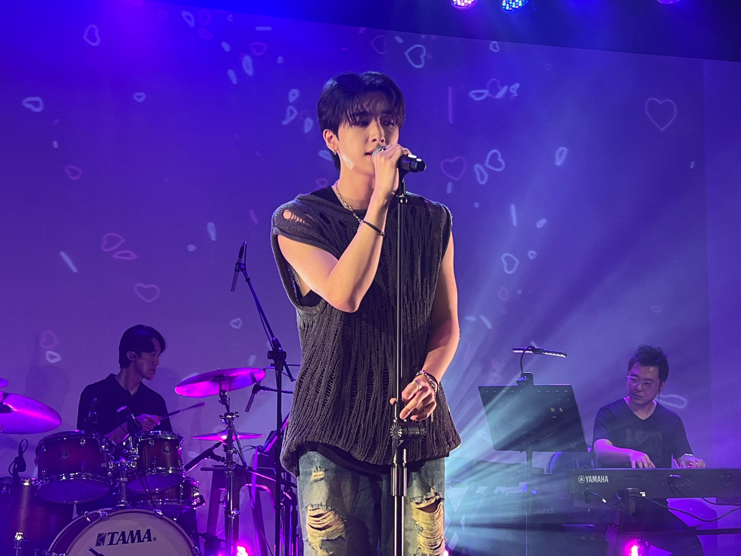 李東烈,演出時心情相當輕鬆,完全沒有失眠緊張的問題。(照片/紅心字會提供)