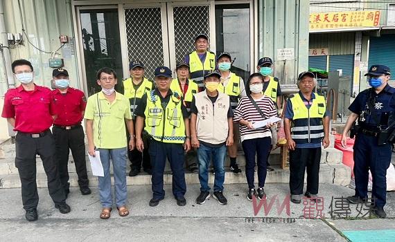 北港警成立海葵災害應變小組　提前宣導民眾防汛意識