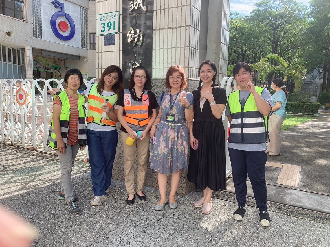 漾新聞|幼教科長關心幼兒園開學 金尚屏肯定園長與教師們的用心與愛心