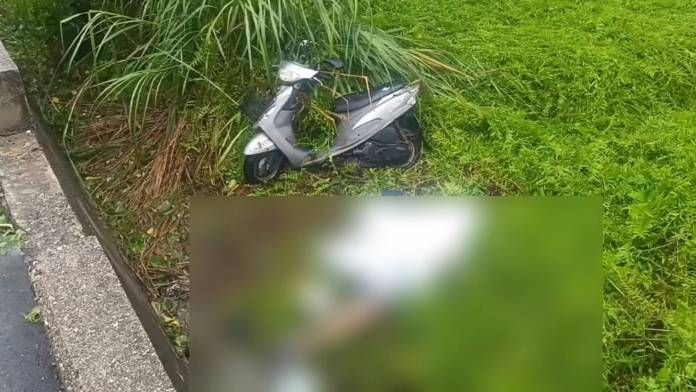 海葵颱風/(疑似颱風釀意外死亡片)騎機車摔落路旁1.4公尺下草叢內 台東1男子明顯死亡 66 | 社會 社會 記者爆料網