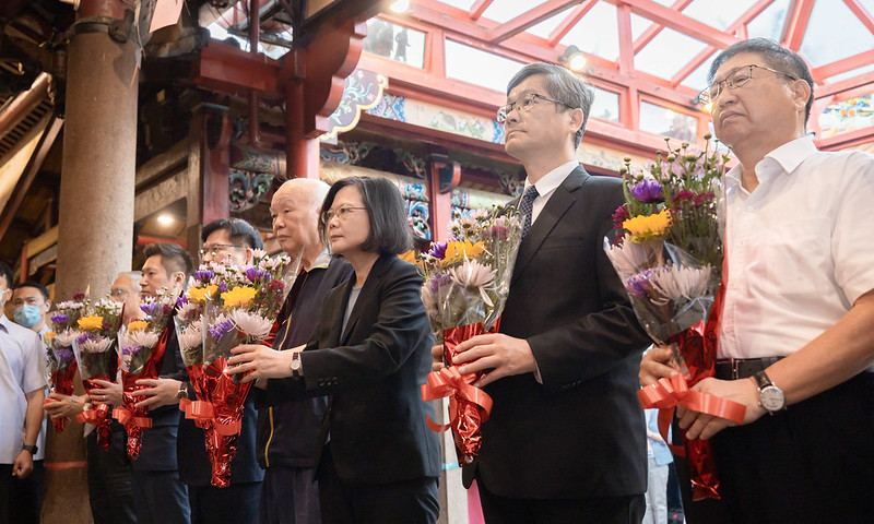 出席義民節祭祀大典 總統:不分你我、不分族群 傳承義民精神「共下打拚」 讓社會更團結