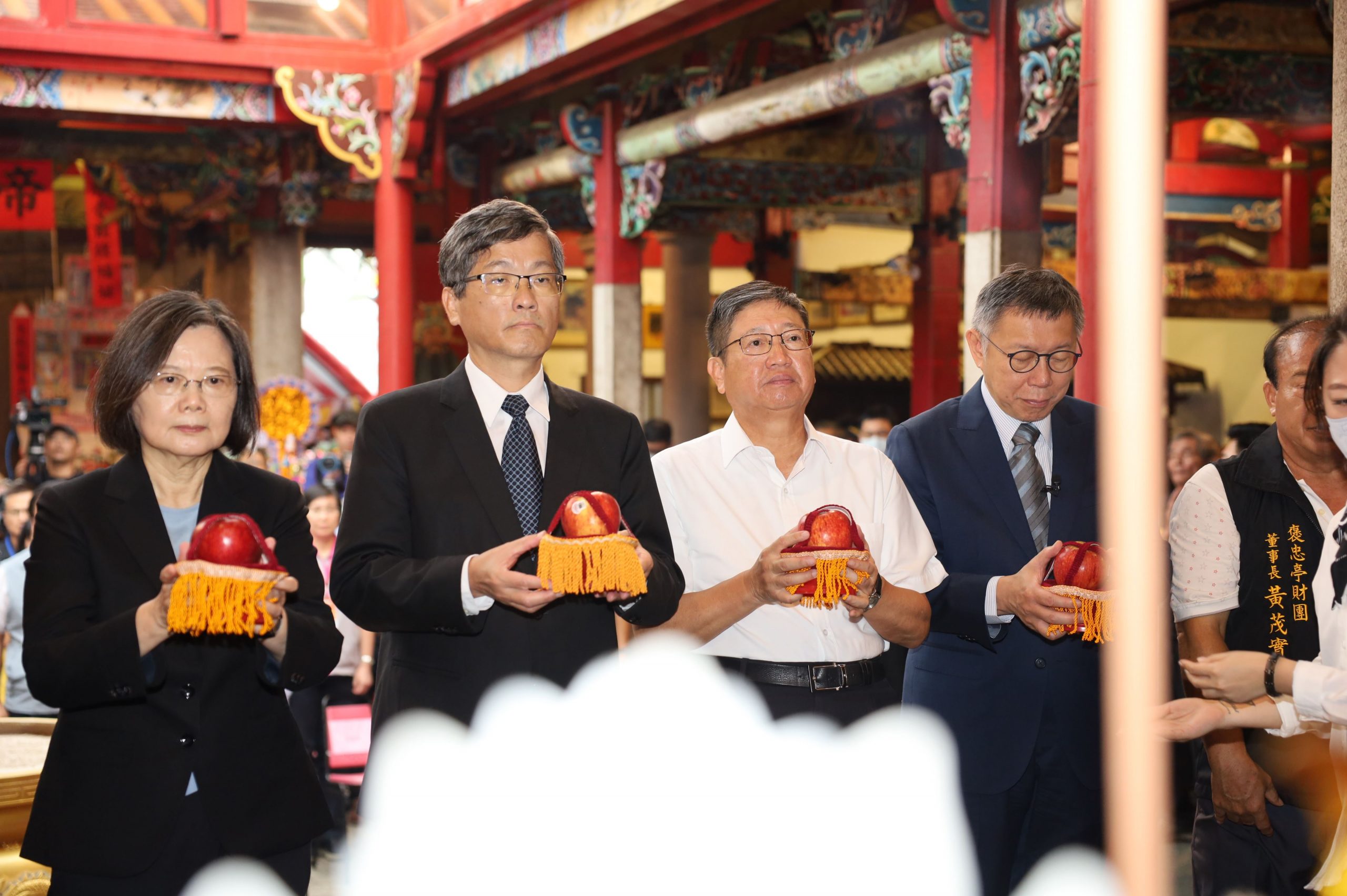 客家信仰盛事義民廟祭祀大典 總統等貴賓出席參拜