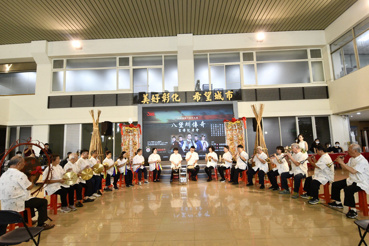 彰化建縣300年大戲《八堡圳傳奇》出動300位演員,訂於 9/29、10/1首度公演。圖/記者鄧富珍攝