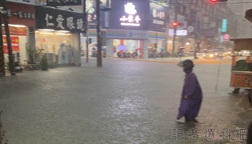 彰化午後豪雨成災! 鹿港.員林水淹成河.滯洪池變天然湖 60 彰化 淹水