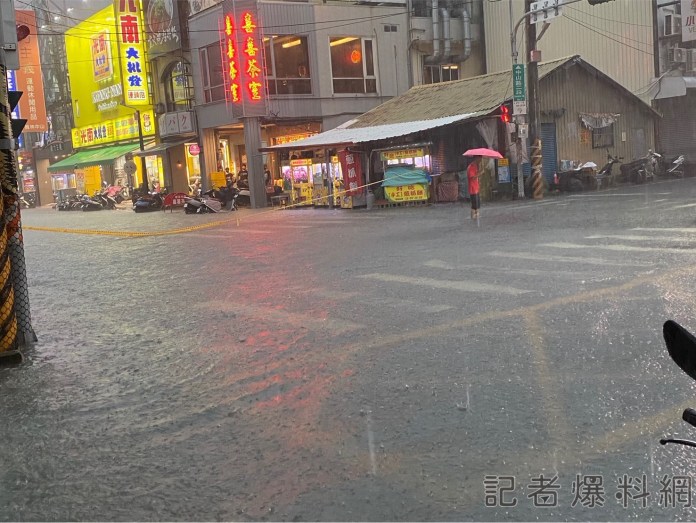 彰化午後豪雨成災! 鹿港.員林水淹成河.滯洪池變天然湖 59 彰化 淹水
