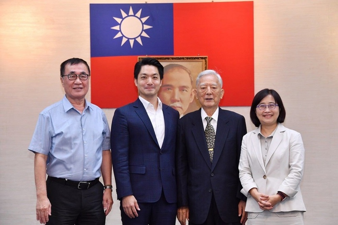 黃大洲赴臺北市政府進行專題演講 蔣萬安:奠基前人努力 讓臺北不斷繁榮進步