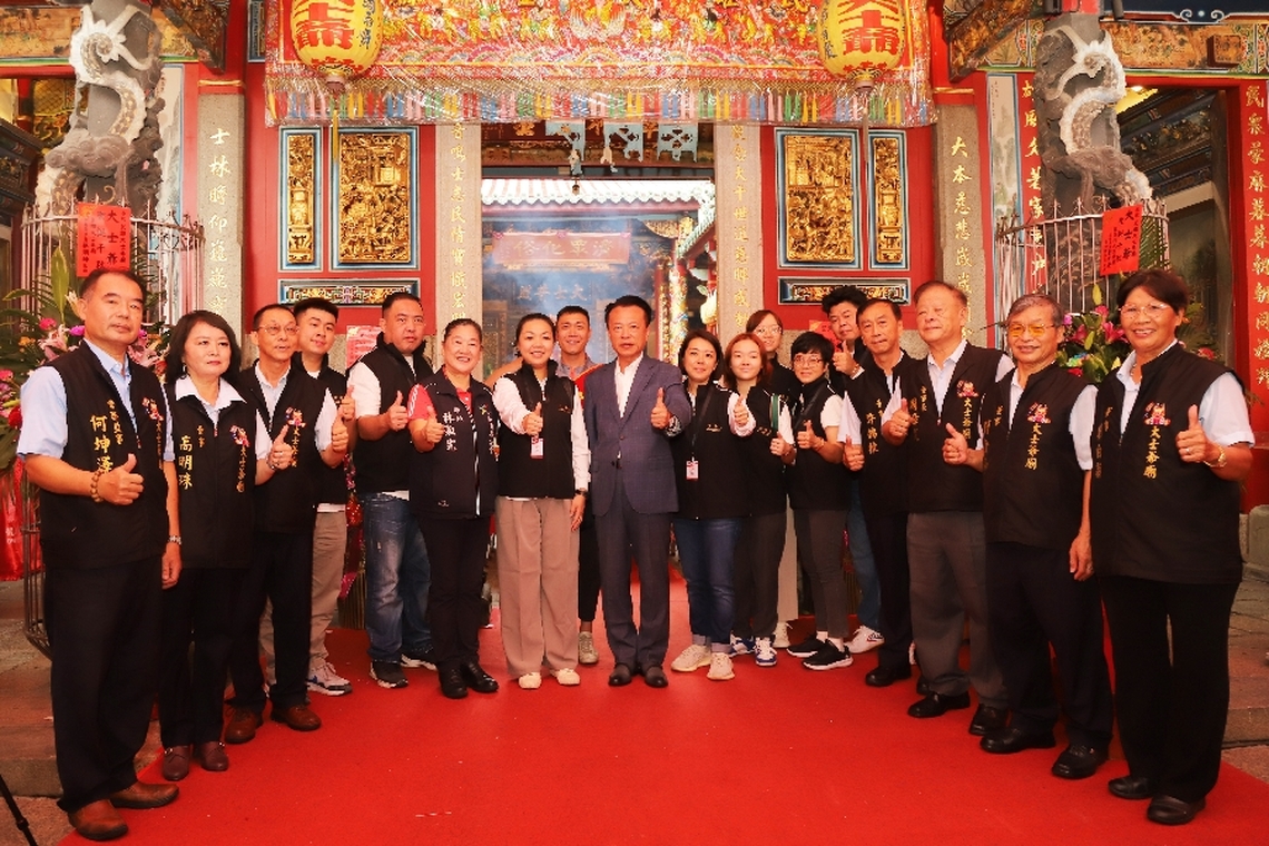 一年一度嘉義民雄大士爺祭 地方各界祈福團拜