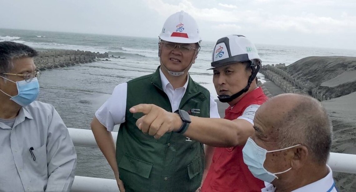 海葵颱風過境 市府關切養殖漁業生產區災損狀況