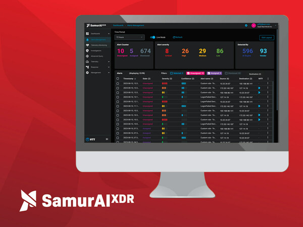 2) Samurai XDR SaaS 介面