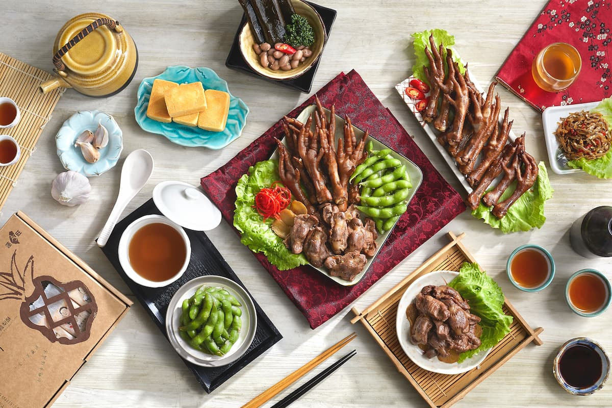 上和園滷味,飄香超過20年的台中在地好滋味。(圖/上和園滷味)