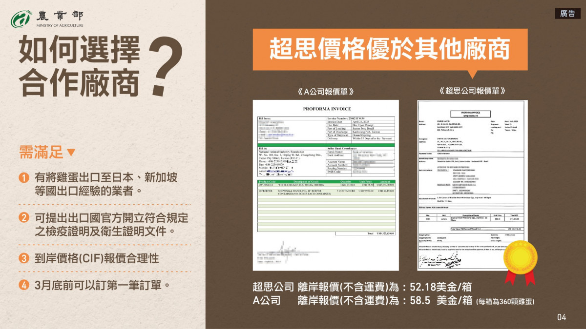 (圖/翻攝自行政院農業部Facebook)