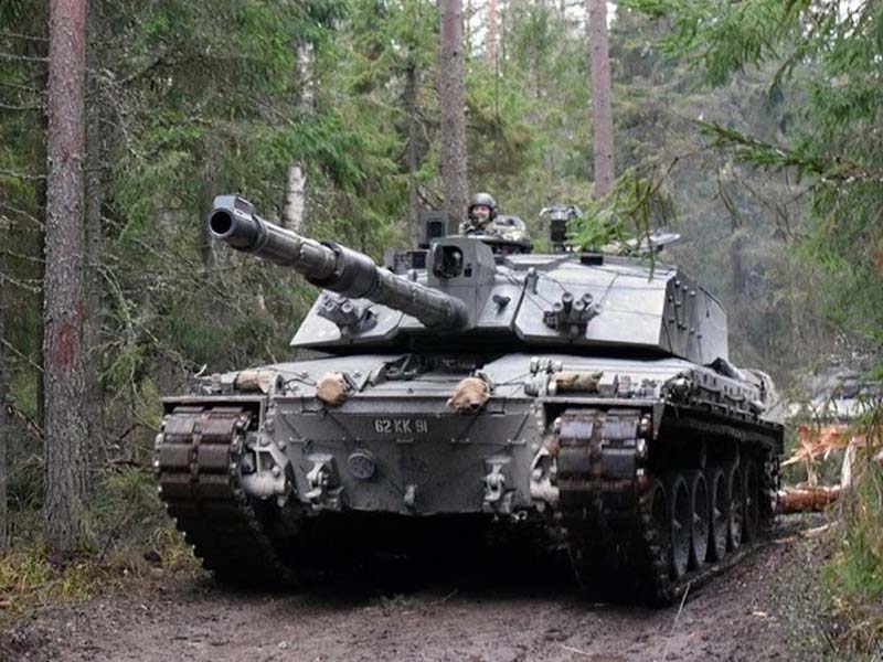 挑戰者2式戰車。圖/取自英國陸軍官網