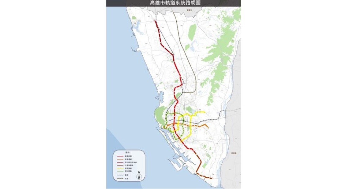 捷運黃線及小港林園線土建統包標流標 將續辦第二次公開上網招標作業