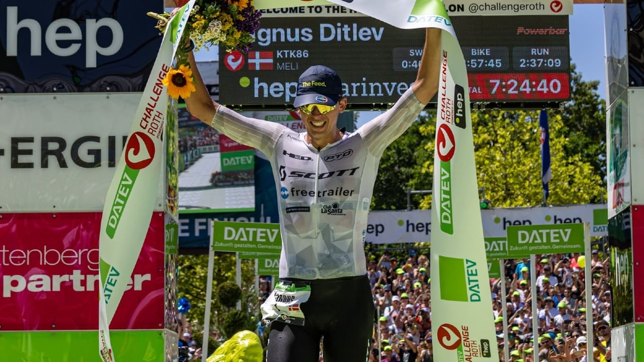 來自丹麥的 Magnus Ditlev,在今年 6 月以 7 小時 24 分 40 秒打破 226 公里距離世界紀錄。