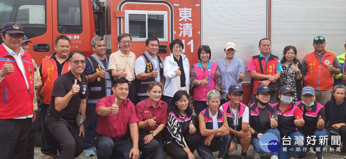 蘭嶼救災量能再提升　東清消防站成軍啟用