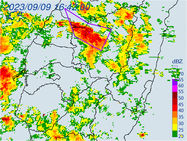 大雷雨來襲!中彰投慎防豪雨成災「太平山區」暴雨警示 54 大雷雨,中彰投,
