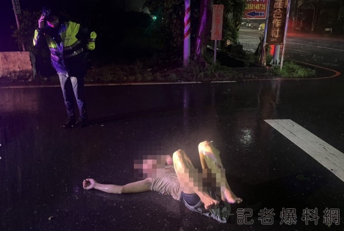 醉漢,路倒