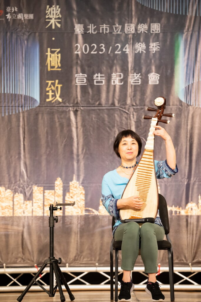 琵琶演奏家吳蠻演出