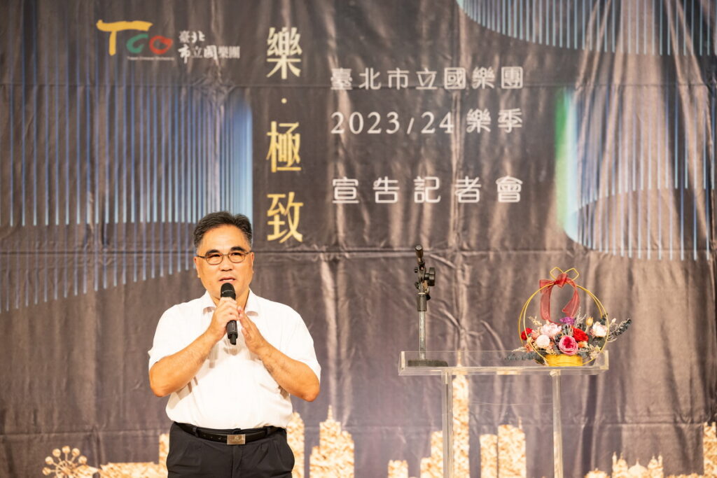 北市國劉得堅代理團長致詞