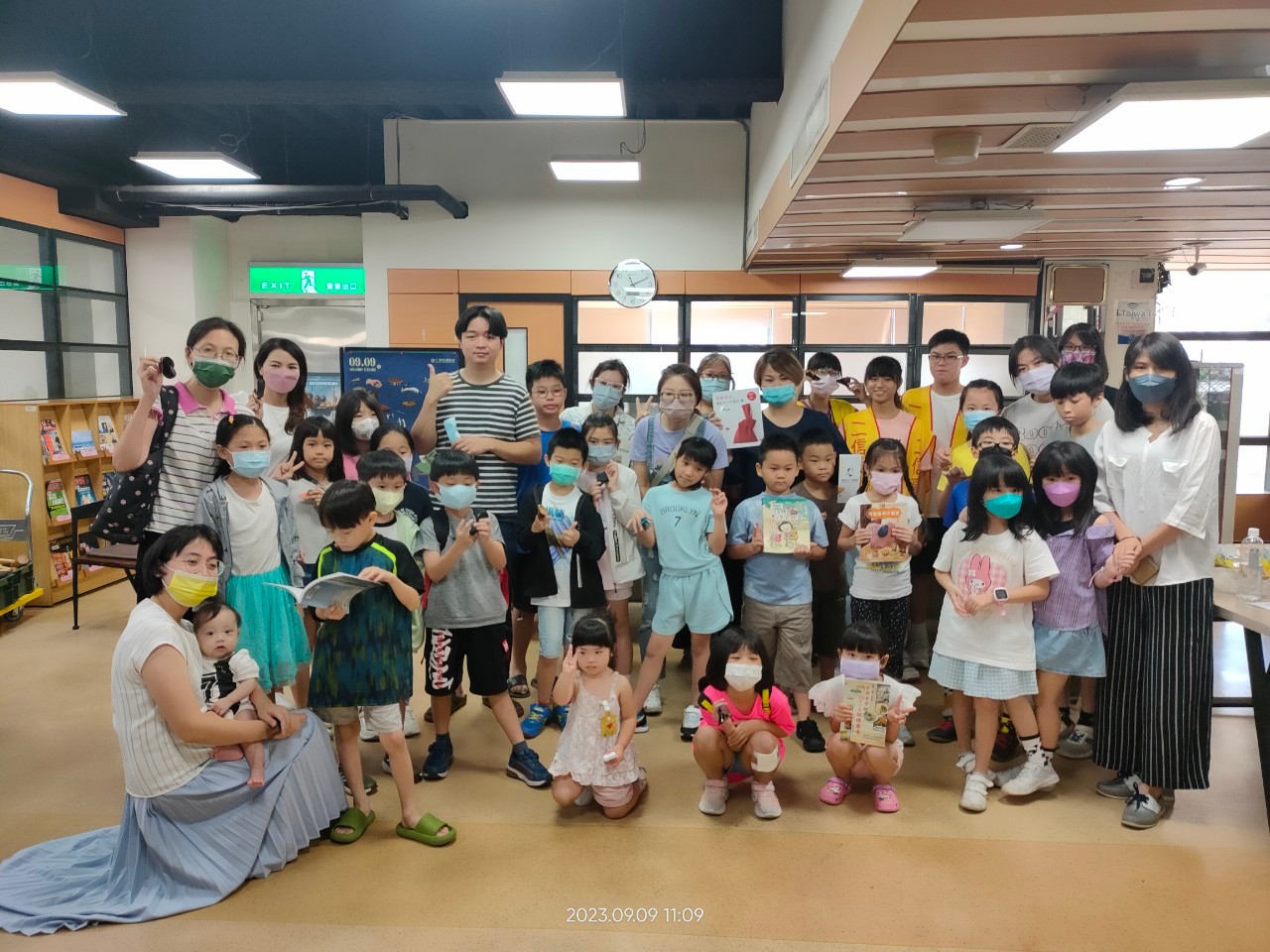 基隆仁愛區圖書館創新悅讀舉辦親子鞋作打造有愛幸福