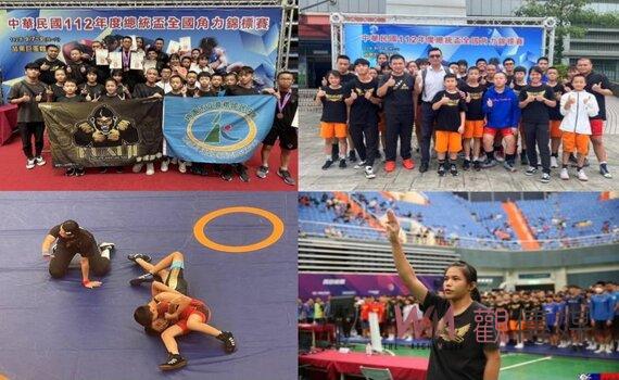 總統盃角力賽 桃園會稽國中奪2金1銀7銅暨男子希羅式團體冠軍