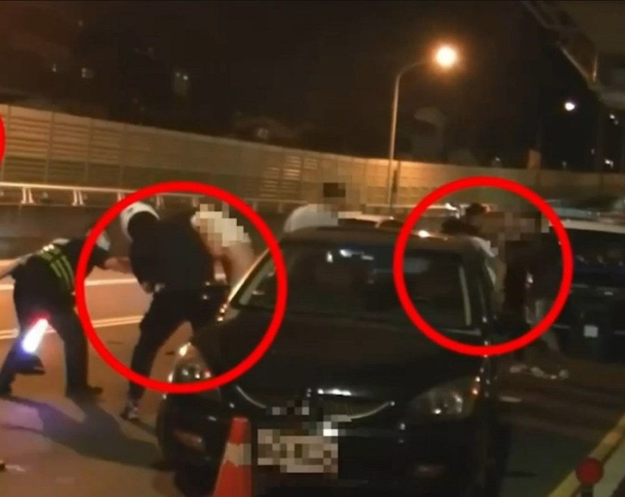 無照開車襲警還揪友支援 快打警力壓制9人涉妨害公務全送辦 243 cnews204230910a05