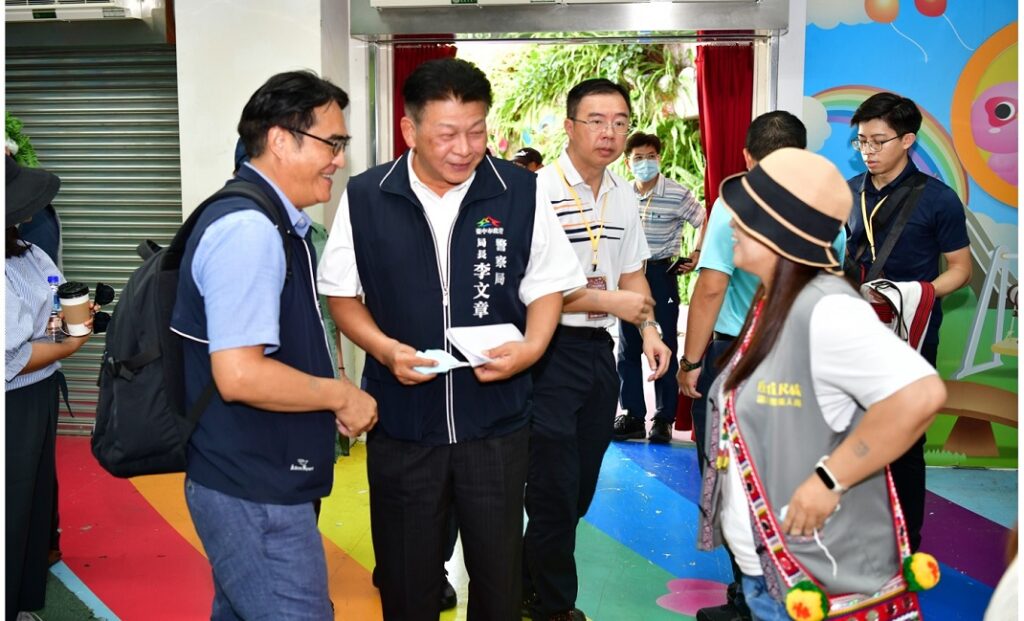 ▲圖說:臺中市警察局長李文章親自主持開幕式,表達對原住民員警的重視 (圖/台中市政府提供)