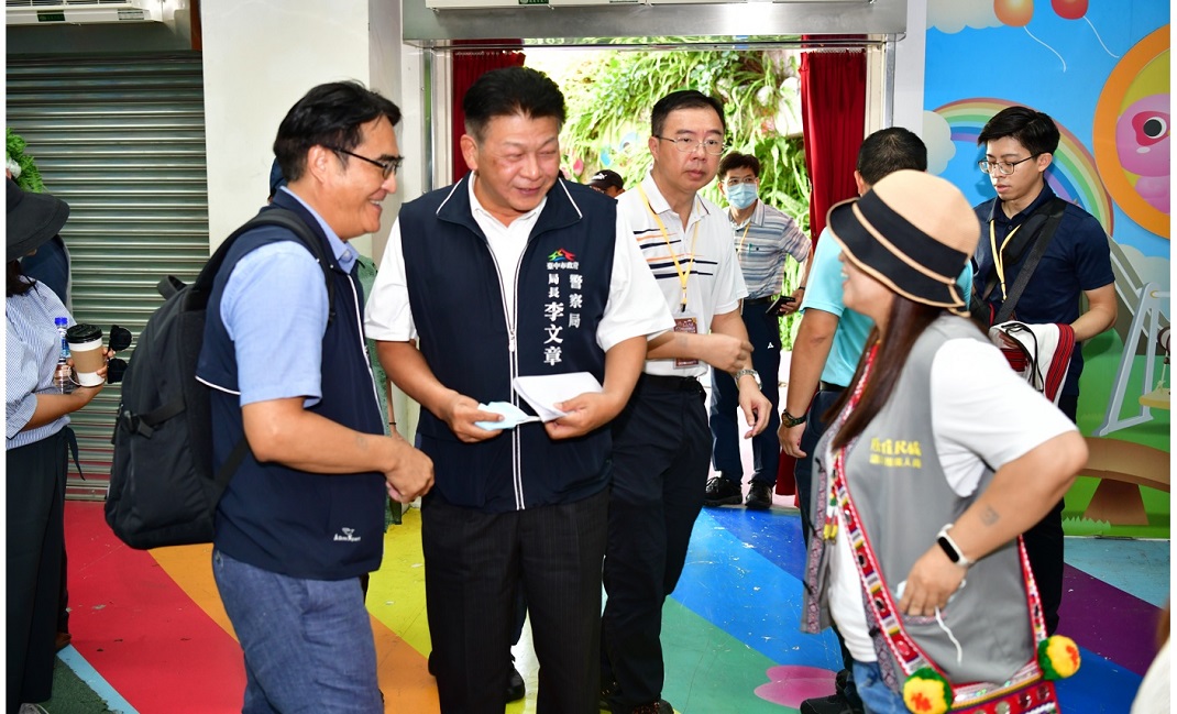 ▲圖說：臺中市警察局長李文章親自主持開幕式，表達對原住民員警的重視              （圖／台中市政府提供）