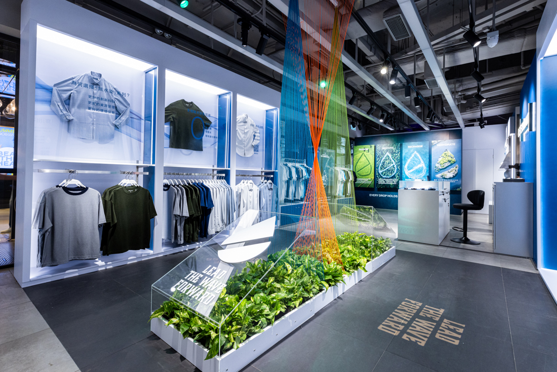 DETERMINANT 於全新金鐘廊專門店舉行「Lead The Wave Forward」活動   透過六大「教育零售」專區介紹創新無水染色技術