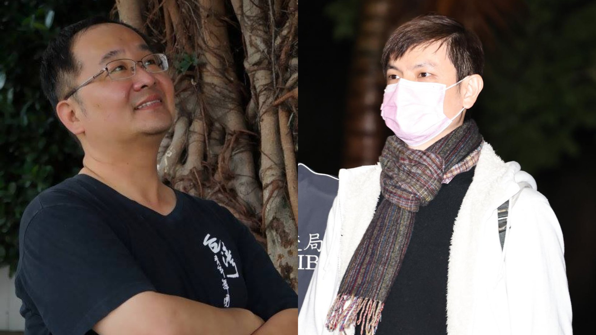 錢康明(左)今日繼續在臉書爆料,指和李忠庭(右)談過事情會被錄音。左翻攝錢康明臉書、右資料照片/林啟弘攝