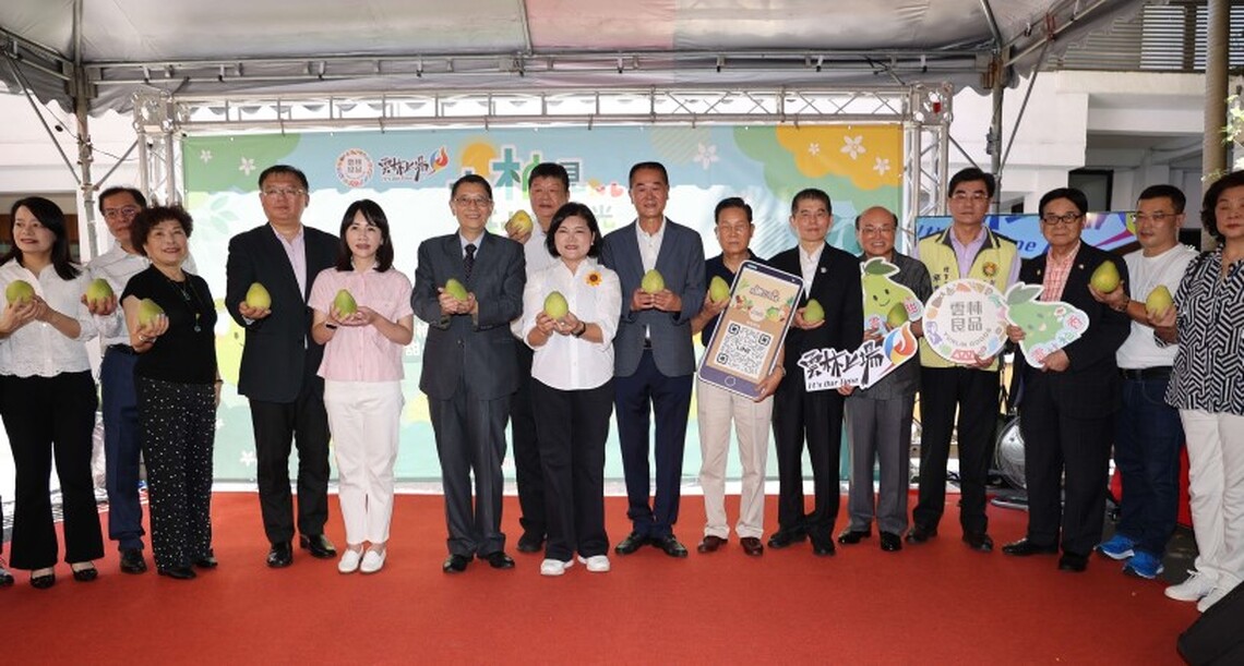 雲林柚見好食光 張麗善赴立院促銷文旦