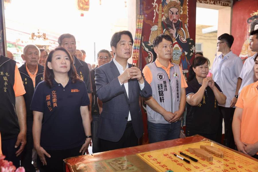 赴南投輔選 賴清德:支持蔡銘軒讓地方均衡發展 204 赴南投輔選 賴清德:支持蔡銘軒讓地方均衡發展 203
