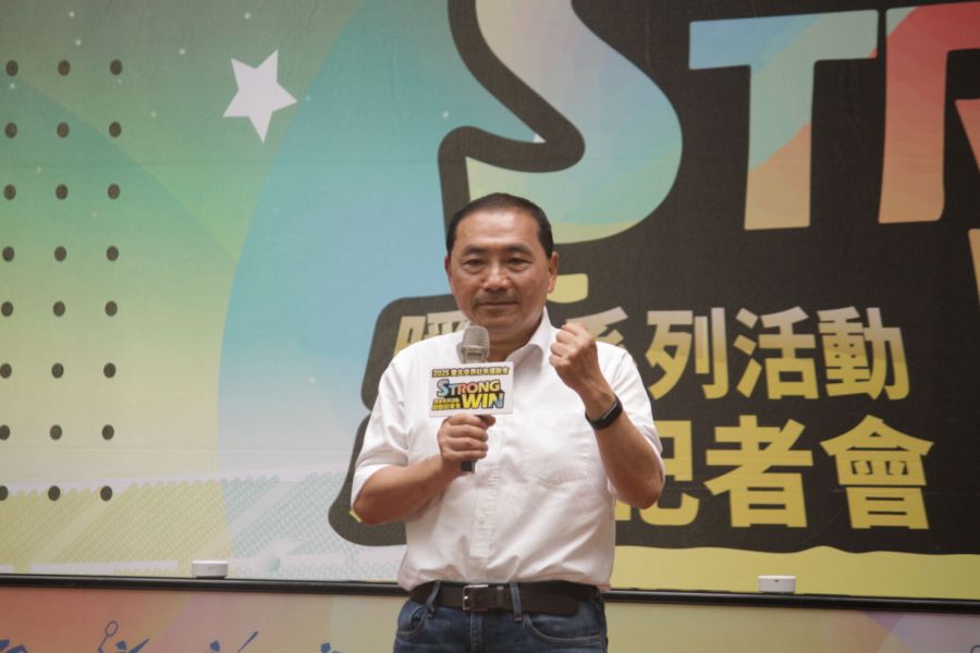 超思蛋放四個月還在賣 侯友宜:民進黨要扛起食安責任 194 國民黨總統參選人、新北市長侯友宜出席世壯運活動。(方炳超攝)