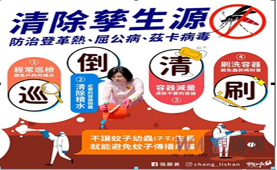 雲林登革熱疫情未減　「巡倒清刷」不可停