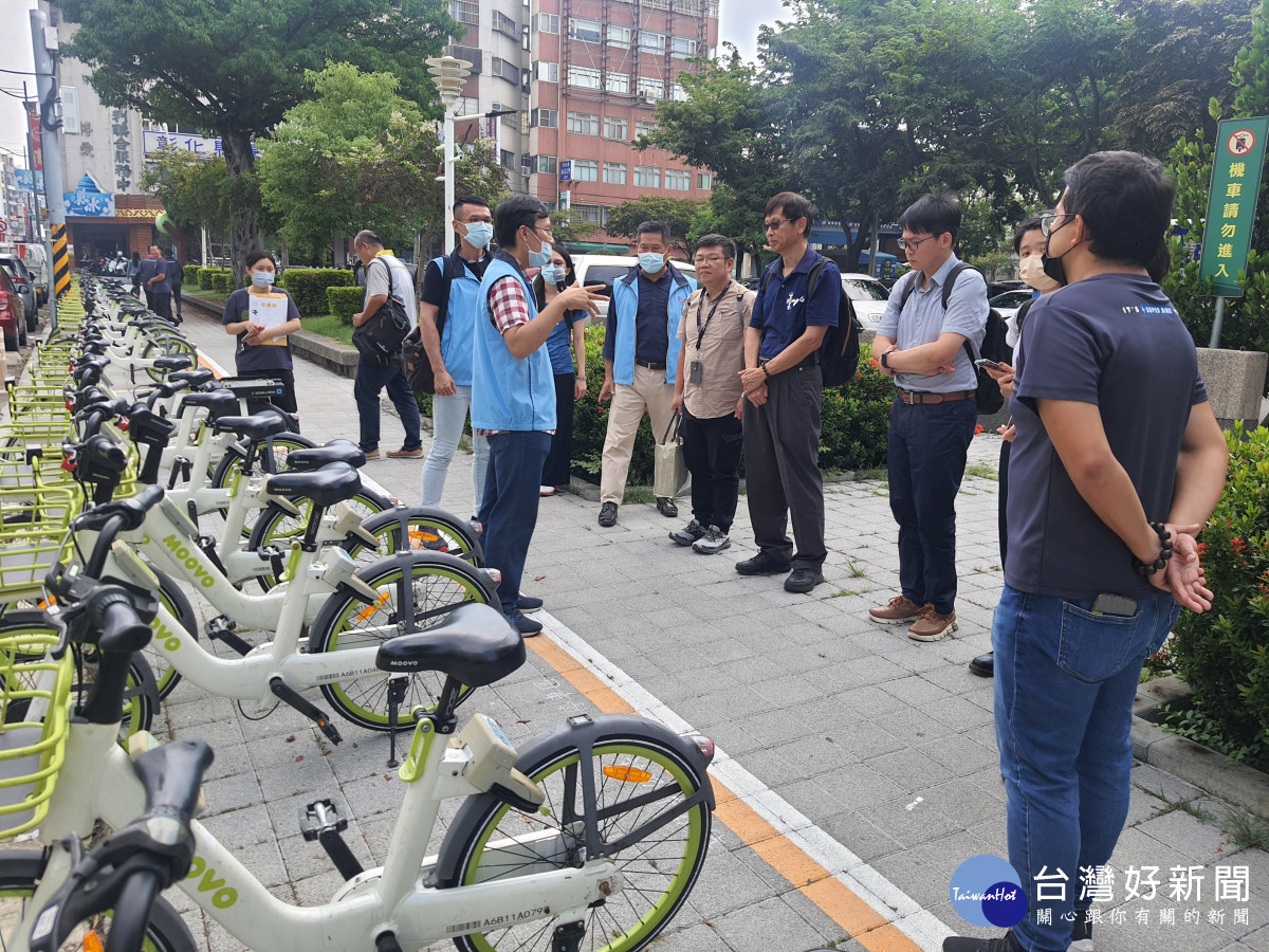 北台雙都取經彰化，MOOVO電子圍籬技術無樁式公共自行車管理經驗。圖／彰化縣政府提供