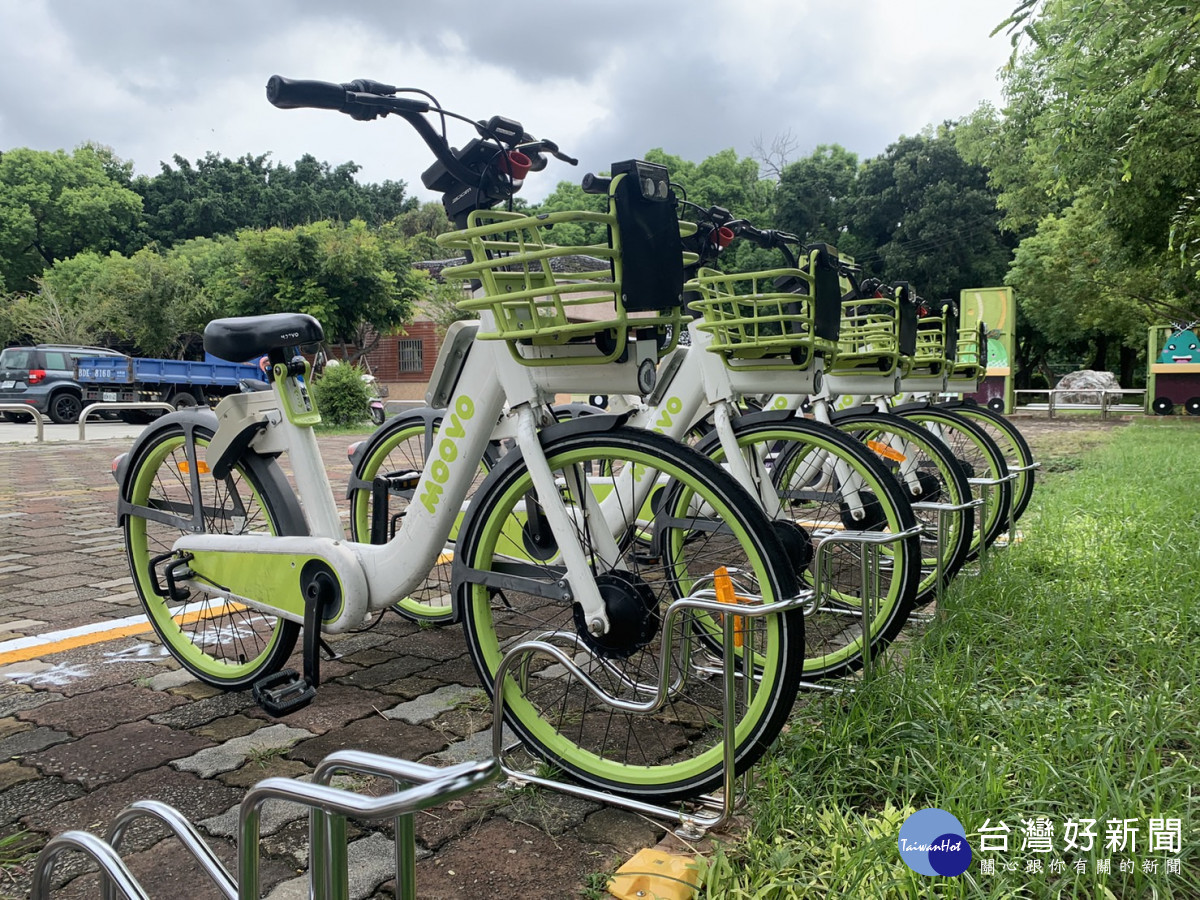 北台雙都取經彰化，MOOVO電子圍籬技術無樁式公共自行車管理經驗。圖／彰化縣政府提供