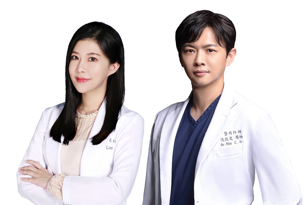 醫美專家廖哲鶯醫師及整形外科侯政宏醫師認為美妍是由內而外都要兼顧。