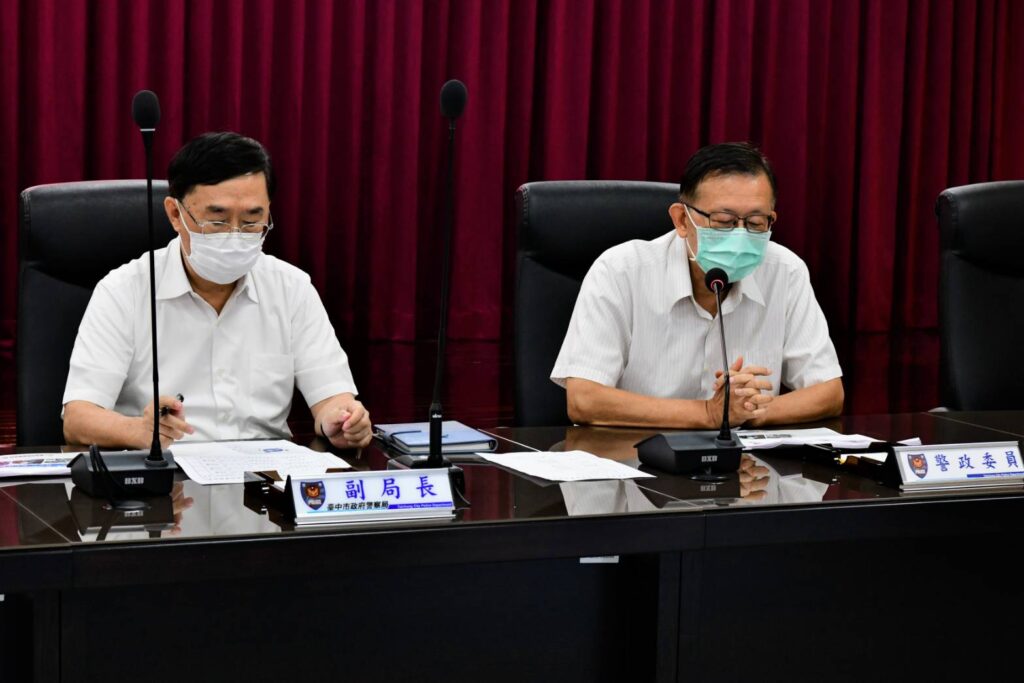 ▲圖說:警政署警政委員陳博珍視導中警局,推動社區警政再出發 (圖/台政府提供)