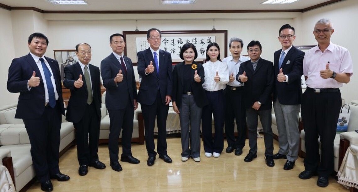 日本長野縣副知事關昇一郎蒞縣參訪 張麗善：透過國際交流深化教育、觀光合作