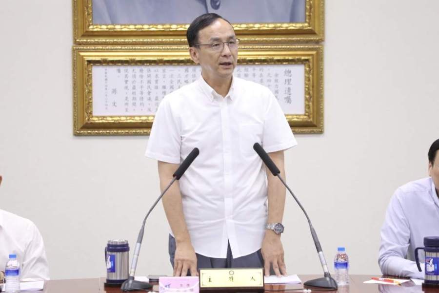 控民進黨讓台灣缺菜缺蛋 朱立倫:政黨輪替台灣才會更好 198 朱立倫