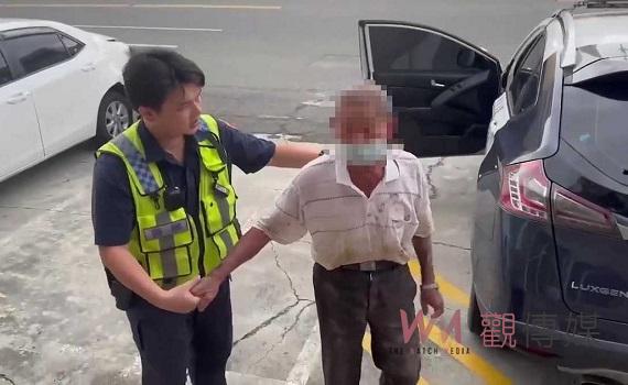 翁摔車墜田呼救 警利用羅盤APP測量經緯度解圍