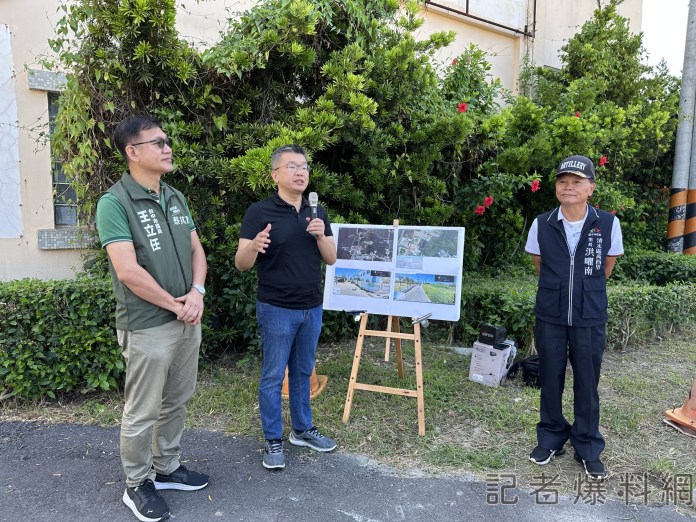 打通高美濕地交通瓶頸 蔡其昌爭取拓寬美堤街