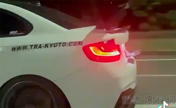 BMW裝翹牌器放炮又噴火 警方將追查告發 71 2 14 | 社會 社會 記者爆料網