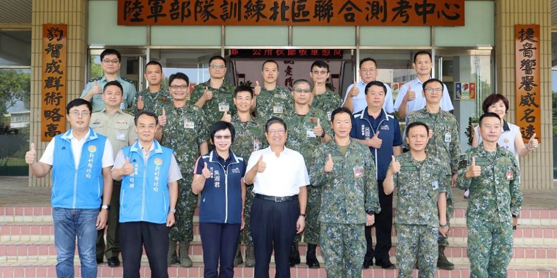 預祝中秋佳節快樂　楊文科赴北測中心慰勞國軍弟兄