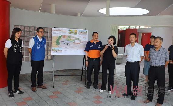 影/台西五條港休息軸帶營造將完工 張麗善視察打造觀光新亮點