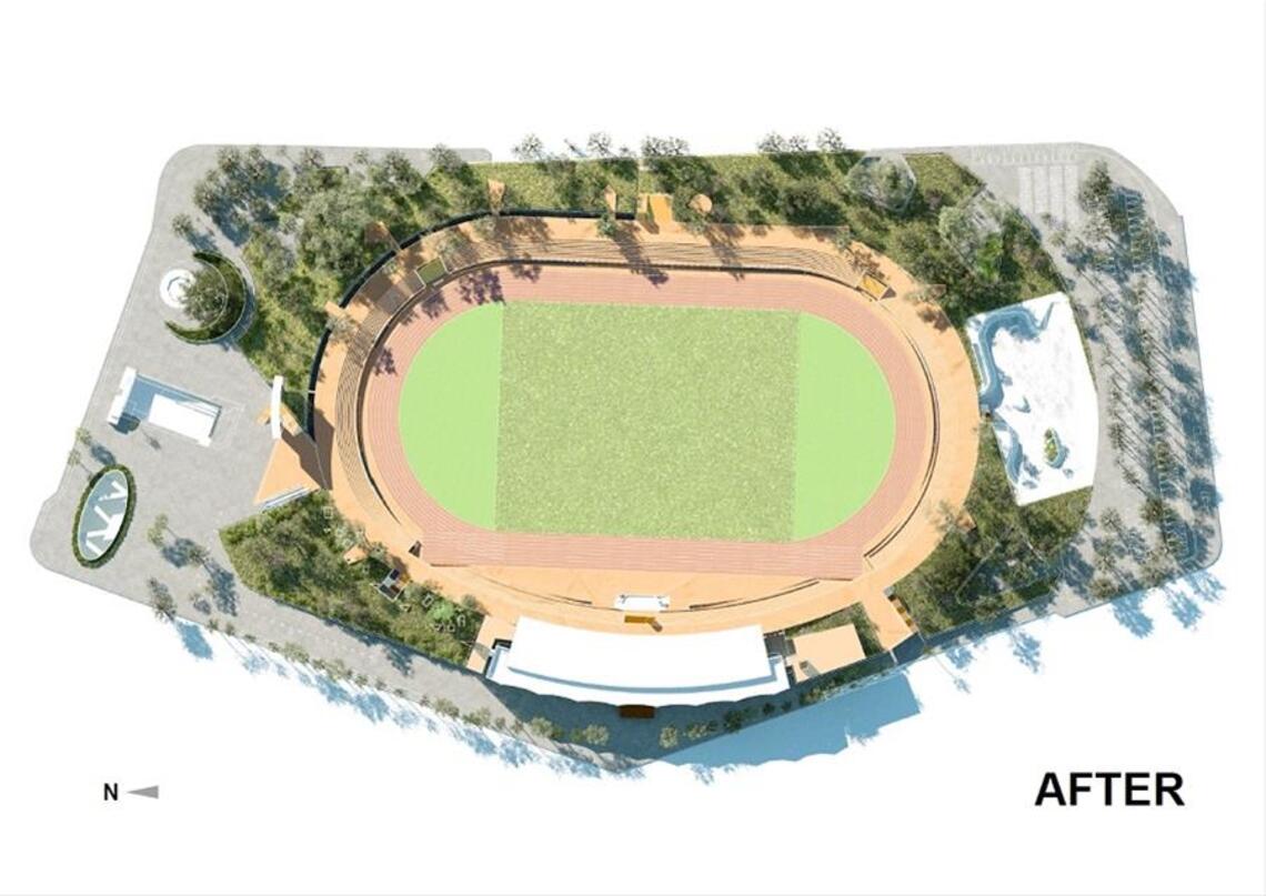 漾新聞|中正運動場園區改造工程 傳統運動場轉型成為高架運動公園