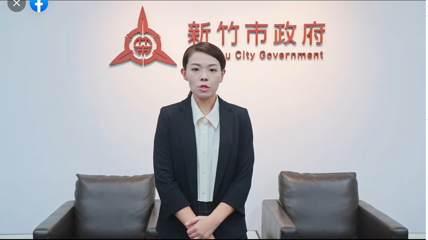 新竹市長高虹安近期爭議纏身,今天在臉書發布道歉影片。翻攝高虹安臉書