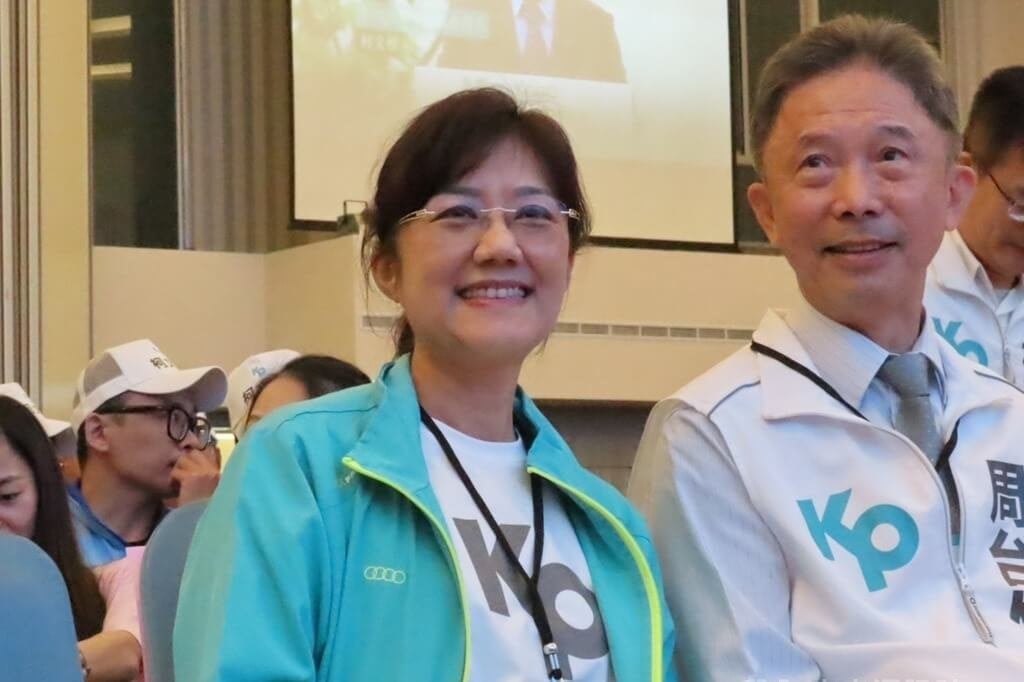 柯美蘭宣布爭取民眾黨徵召選新竹市立委。中央社/資料照片
