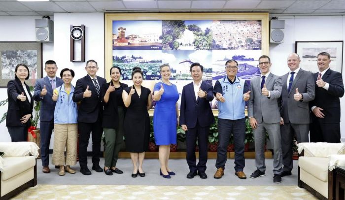 美國在台協會AIT處長孫曉雅至金門縣府參訪