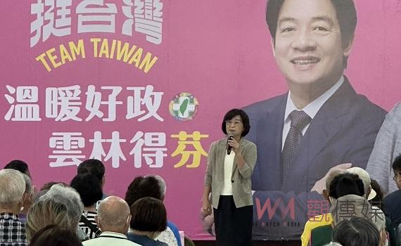 影/溫暖好政、雲林得芬大型座談會 蘇治芬:北港女兒不會讓北港漏氣